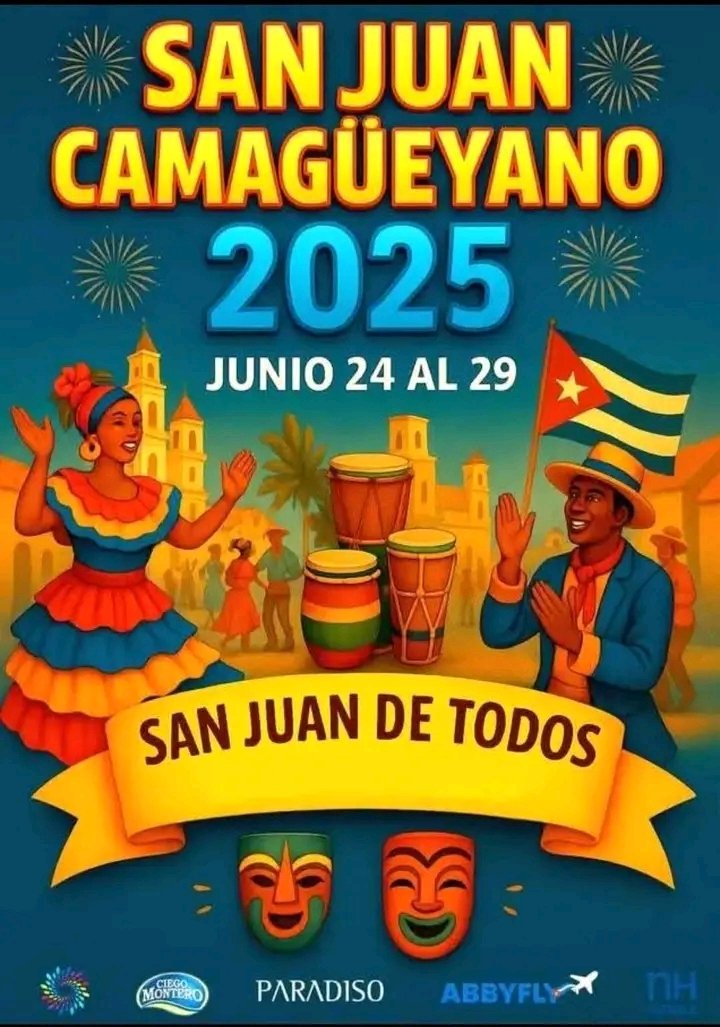 Ya comenzó en mi #Camagüey el tradicional San Juan, fiesta de mi pueblo, lectura del Bando .  ¡A Sanjuanear!
#PorCamagueyTodo #CamagüeyRindeCuenta