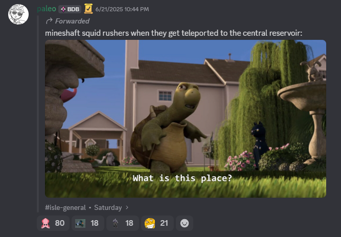 paleoblosious's tweet image. Muahahaha

No teleporter squid skip anymore!!