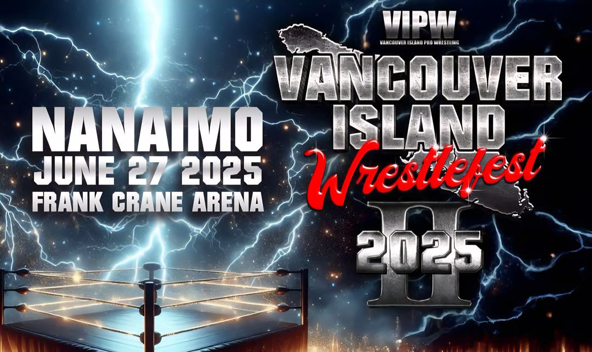 This weekend <a href="/VIPW_Pro/">VancouverIslandPro</a> hosts one of the biggest shows of the year in BC! 

Former <a href="/AEW/">All Elite Wrestling</a> stars, War Games Match, friends turned foes, this show is going to blow the roof off the joint! 

📅 Fri, Jun 27
📍 Frank Crane Arena, Nanaimo
🎟 viprowrestling.ca

#SupportIndyWrestling