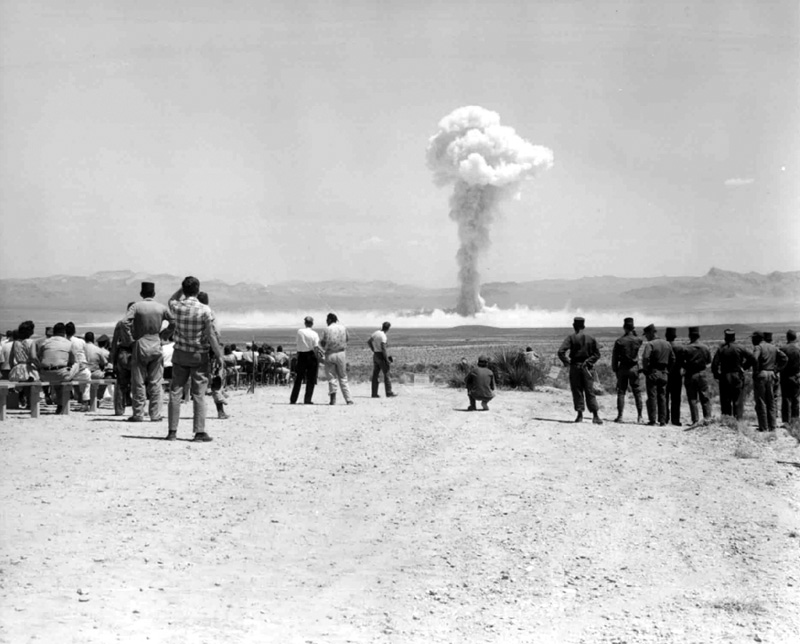 AtomicMuseum's tweet image. On July 14, 1962, the 1.65-kiloton “Small Boy” test took place at the Nevada Test Site during Operation Sunbeam (Dominic II). One of four tests in the series, it evaluated tactical nuclear warheads for potential battlefield use.