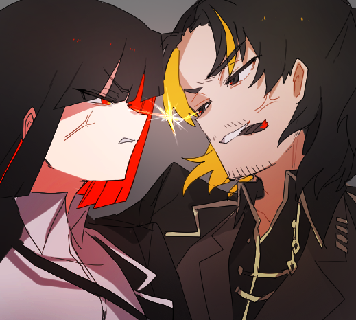 trrskonB's tweet image. バチバチ