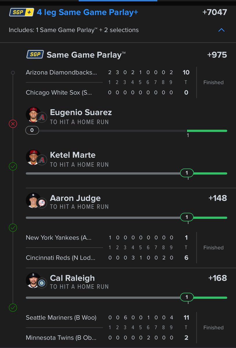 AMEXEMNATIF777's tweet photo. @FDSportsbook  why would yall not void Eugenio Suarez getting injured at the beginning of the game. I hope somebody whole discord hits a milly parlay on yall azz 😂 https://t.co/24m0QAMIDj