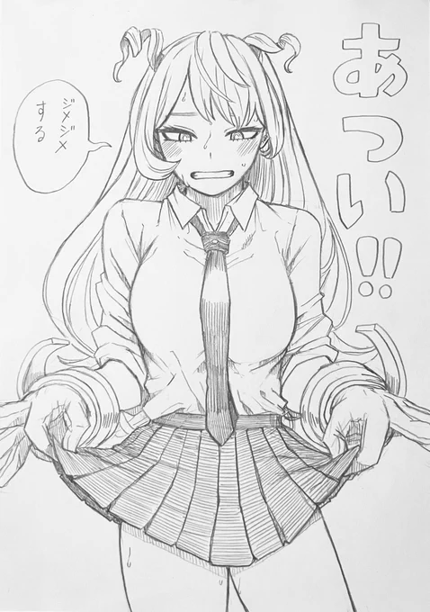 6月でこんなに暑いと先が思いやられますね
#ヒロアカ #僕のヒーローアカデミア  #ファンアート 