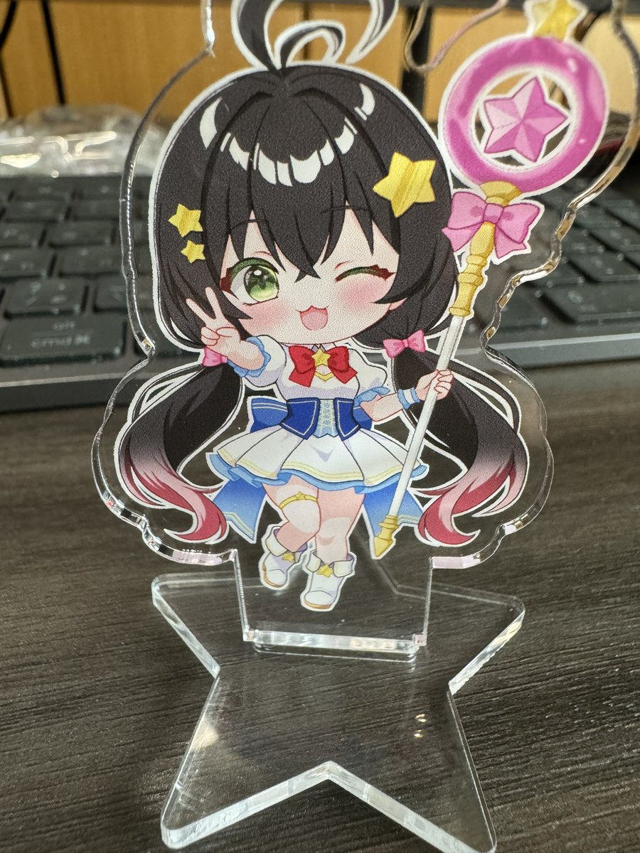 アクスタ届いた～！良い出来
#キシャラちゃんは可愛い