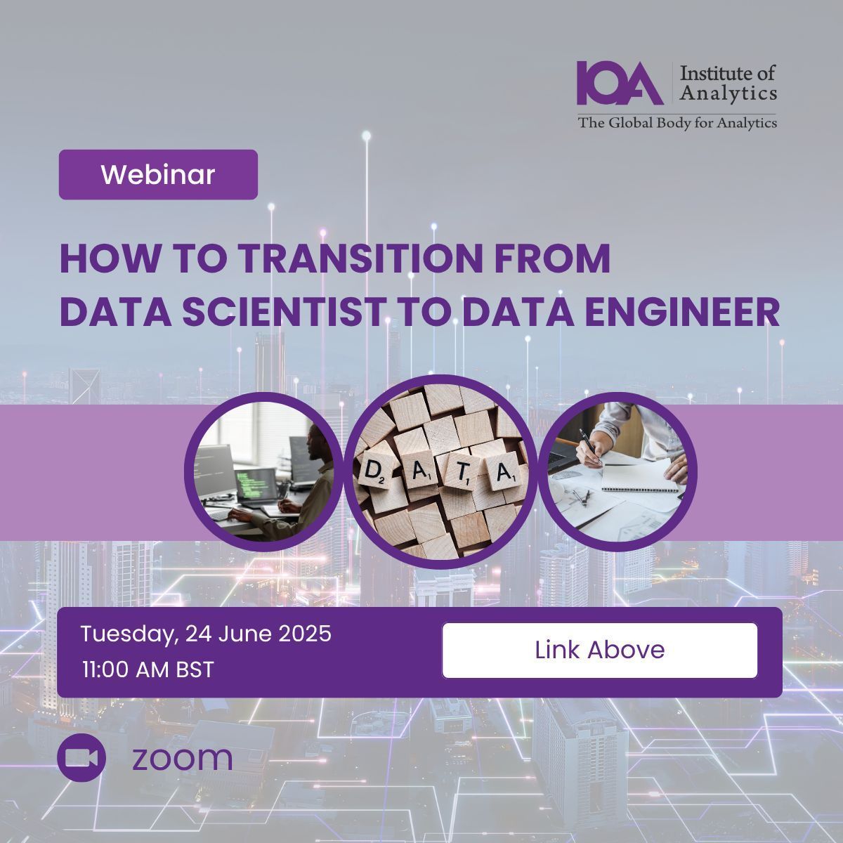 IoANews's tweet image. LIVE WEBINAR TODAY! 🚀 Join &quot;How to Transition from Data Scientist to Data Engineer&quot; at 11 AM BST! Don&apos;t miss out!

Join here: buff.ly/LSdclPV 

#DataWebinar #NowLive