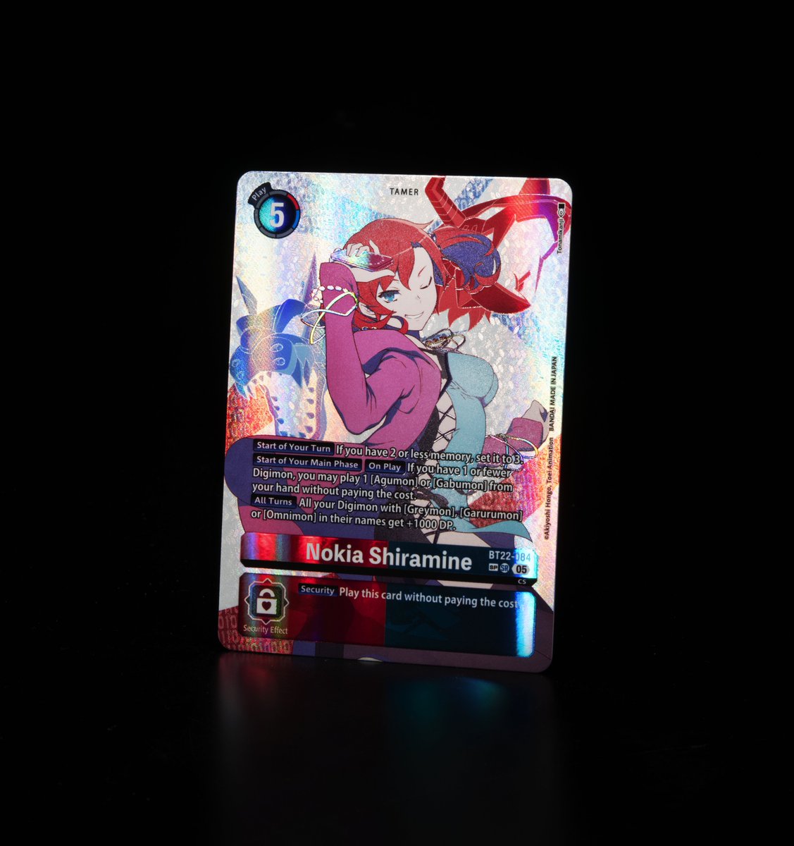 Card Reveals] Hello Digimon Tamers! Today's alt-art SP card is