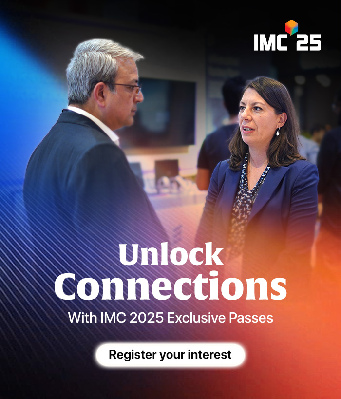 #IMC2025 is where industry leaders, global innovators, policymakers, &amp; breakthrough startups come together, not just to showcase ideas, but to turn them into action.🌐 

👉This is your chance to get in the right room with the right people, don't miss out!  

Get your exclusive