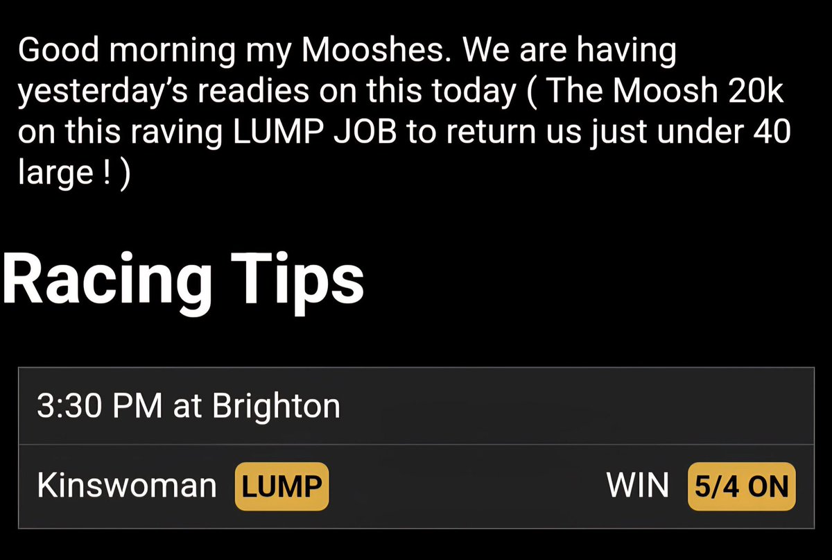 Dont join Moosh Tips tweet media