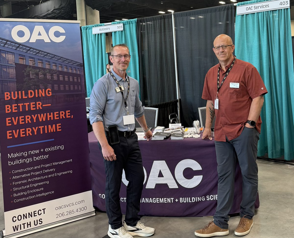 Proud of our <a href="/OACservicesinc/">OAC Services, Inc.</a> team and our support for <a href="/wasa_oly/">WASA</a> and <a href="/AWSP_Principals/">AWSP</a> leaders. Thank you Jeff Jurgensen, Gene Sementi and our OAC Team!