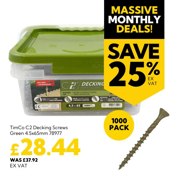 Myers Building Supplies 🎉 JUNE DEALS are here! 🎉 Don't miss your chance to grab incredible discounts on essential DECKING items. Shop now and enjoy big savings - limited-time only! 🛒💰 myersbuildingsupplies.co.uk #JuneDeals #Decking #MBTS