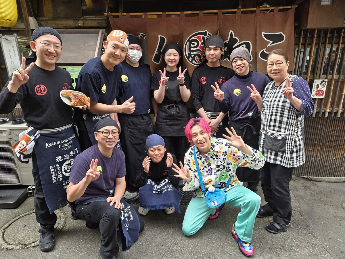 #Exit ぎんねこの兼近 さんご来店！

#TVh さんの｢ #EXITのハッケン北海道 ！｣に取材してもらいました！

#兼近 さん、メッチャ素敵な方でした！
ぎんねこのスタッフもあっという間にファンに！

6/28(土) 19時00分から！
ぜひ観て下さいね(*-ω人)