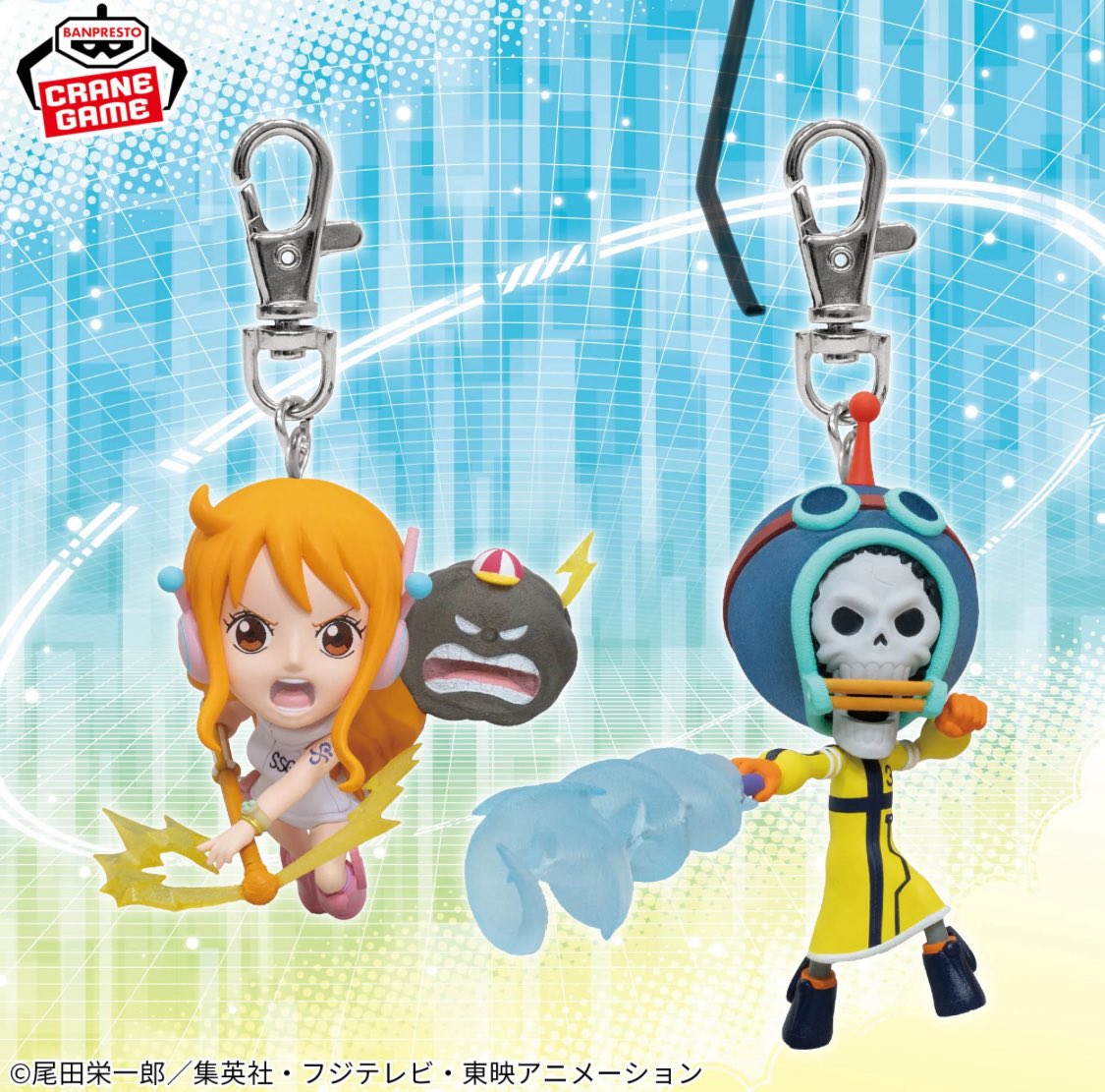 プライズ情報】 エッグヘッド衣装の ナミとブルックのフィギュア