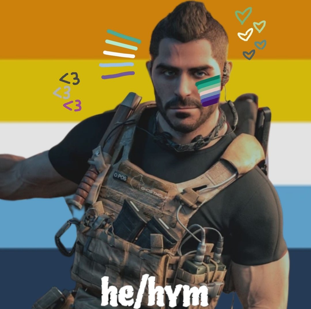 ProqueerSafe's tweet photo. —⁠☆ soap from call of duty is an aroace gay man with he/hymn pronouns!!
-HC request!!
#proqueer #proqueertwt https://t.co/rDnWYX8f1S