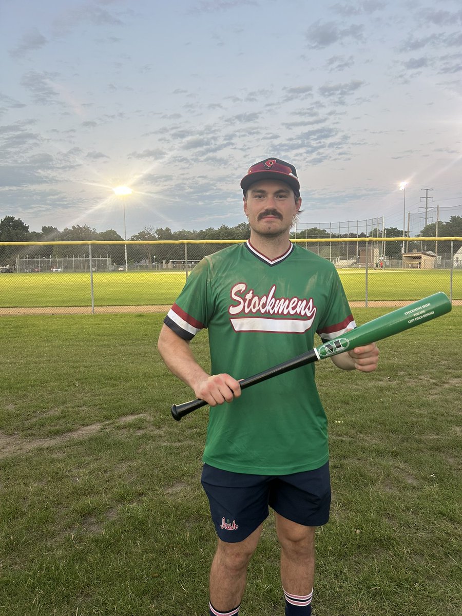Irish win 11-0 in 5 innings. <a href="/SamAmundson3/">Sam Amundson</a> goes all 5 with 7 K’s and only 2 hits allowed

Bats came alive from top to bottom of the lineup but POG Log most definitely goes to big fella <a href="/Bpaulson34/">Brodie Paulson</a> with 2 homers #oops