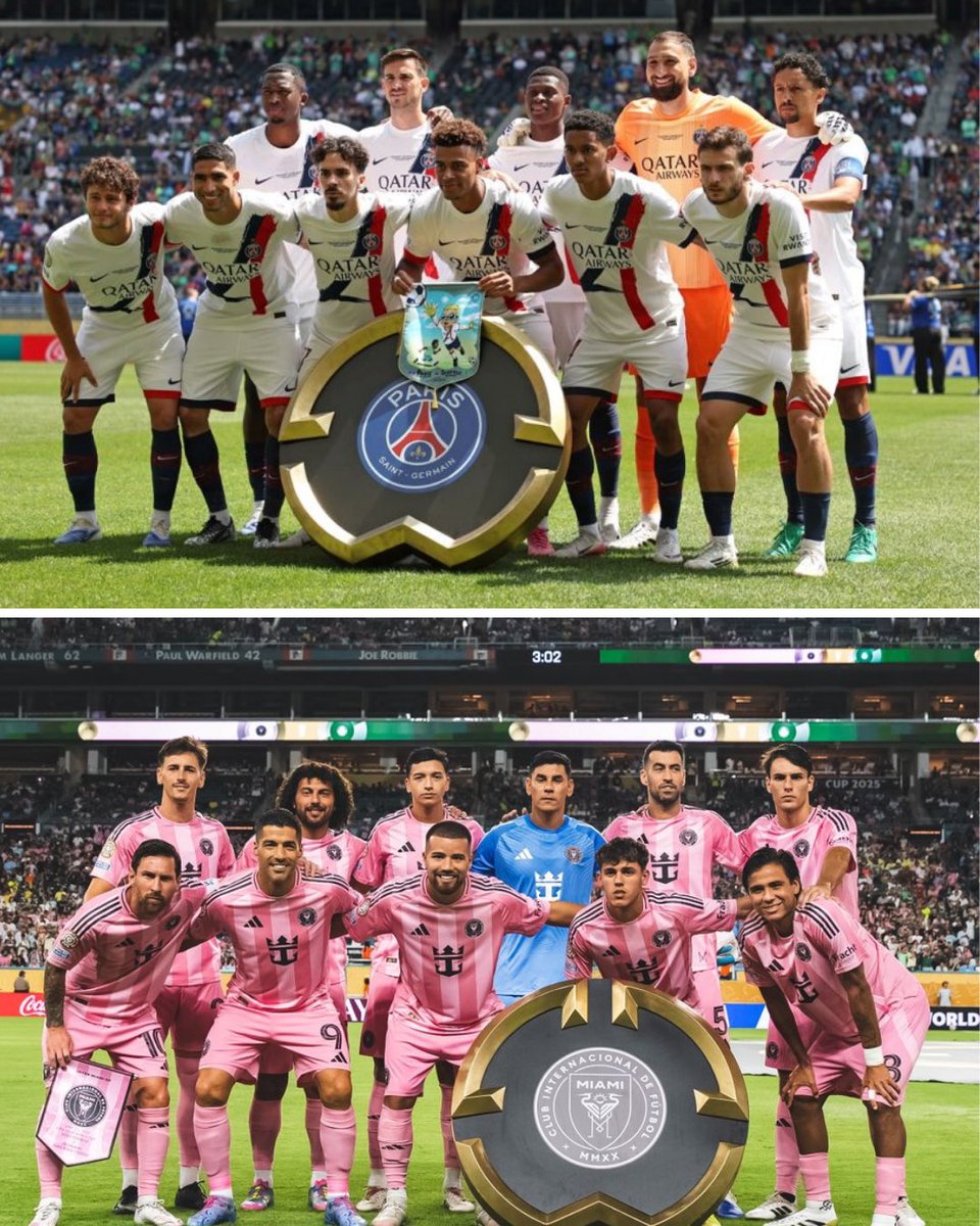 🔥🇪🇨 EL CENTRAL ECUATORIANO SE MEDIRÁ A MESSI Y SUS AMIGOS 🔥🇪🇨

PSG 🇫🇷 vs Inter Miami 🩷 🇺🇸 se enfrentarán en los octavos de final del Mundial de Clubes 2025.

¡¡MESSI🤯 BUSQUETS, SUÁREZ Y OBANDO 🆚 PACHITO 💛💙❤️!!!