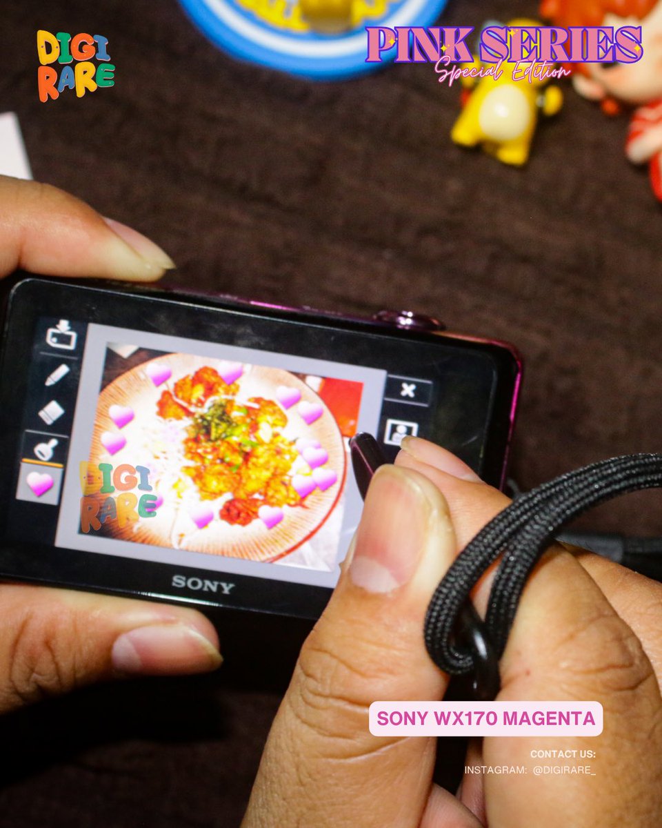 digirare_'s tweet photo. Available DIGICAM PINK💗
✨SONY WX170 TOUCH SCREEN✨
Rare item, jarang banget ada di Indo!
BISA CO DI OREN, atau COD daerah JAKSEL, BINTARO, CIPUTAT YEAH🫶🏻🫶🏻
Info lainnya DM aja!!
IG: DIGIRARE_
HATI-HATI PENIPUAN ‼️
#digicam #digirare #zonadigirare #zonajajan #62digi #zonauang️ #zonadigicam