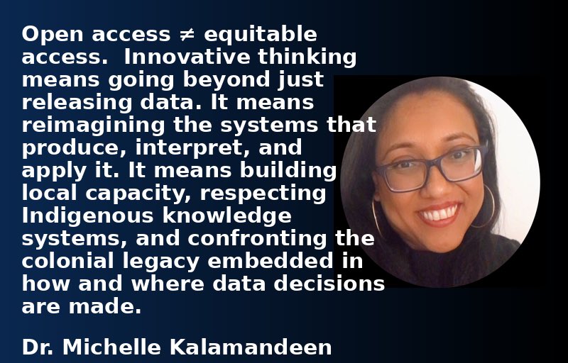 Opening reflections on ESA’s #LPS25 - check out my LinkedIn post on data accessibility! #decisionmaking #dataaccessibility #decolonizedata