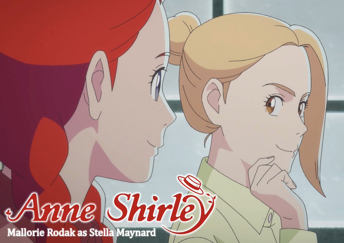 Mallorie Rodak, English VA #Frieren (@mall0rie) on Twitter photo “Stella Maynard is the dearest girl in the world except one" - Anne of Green Gables
I am so excited to be joining the cast of Anne Shirley as Stella.
To voice a character that's existed for over a century is such a cool honor. Thanks to <a href="/HelenaWalstrom/">Helena Walstrom</a> for including me. You can “Stella Maynard is the dearest girl in the world except one" - Anne of Green Gables
I am so excited to be joining the cast of Anne Shirley as Stella.
To voice a character that's existed for over a century is such a cool honor. Thanks to <a href="/HelenaWalstrom/">Helena Walstrom</a> for including me. You can