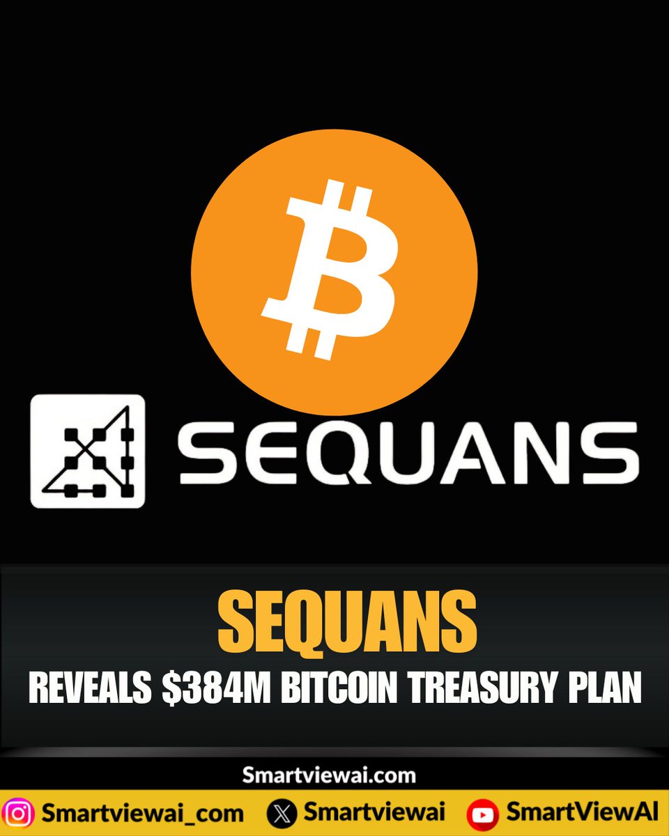 smartviewai's tweet image. 🚨BREAKING:  5G/IoT chipmaker Sequansdives into crypto!
Unveils a $384M Bitcoin treasury strategy 💰📈

#Bitcoin #Sequans #BTC #TechMeetsCrypto
