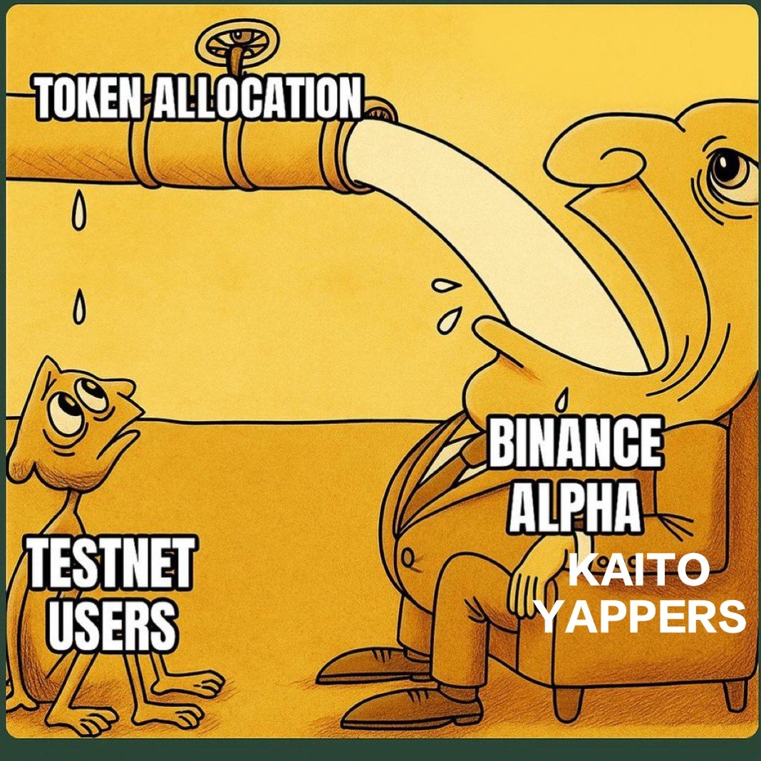 xoxo_Nfto's tweet photo. Testnet user : $20
Kaito Yappers: $300
Binance Alpha: $500
and we are grinding whole years for this ππ
#StopGrinding #Airdrop https://t.co/80CY2LKLcO