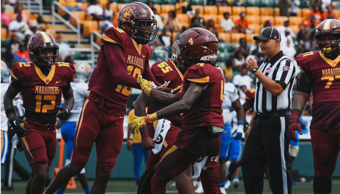 Amileo Norvell JR. (@amileonorvelljr) on Twitter photo After a great day of competing at camp & a great talk with Coach Lee I am Extremely blessed to EARN my very first collegiate offer from Central State University! #GOMarauders〽️
<a href="/CoachJamesLee/">James Lee</a>
<a href="/OwenH_FB/">Owen Hoehn</a>
<a href="/moedouglass7_sr/">Maurice Douglass Sr</a>
<a href="/ConleySmoot/">Conley Smoot</a>
<a href="/coachjtims/">Jermaine Tims</a>
<a href="/CoachPatClark_/">Pat Clark</a> After a great day of competing at camp & a great talk with Coach Lee I am Extremely blessed to EARN my very first collegiate offer from Central State University! #GOMarauders〽️
<a href="/CoachJamesLee/">James Lee</a>
<a href="/OwenH_FB/">Owen Hoehn</a>
<a href="/moedouglass7_sr/">Maurice Douglass Sr</a>
<a href="/ConleySmoot/">Conley Smoot</a>
<a href="/coachjtims/">Jermaine Tims</a>
<a href="/CoachPatClark_/">Pat Clark</a>