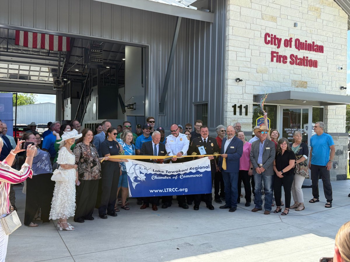 BrentMoneyTX's tweet image. Today, I had the honor of attending the ribbon-cutting and grand opening of the City of Quinlan Fire Station! South Hunt County Fire Rescue is a dedicated, 100% volunteer team of patriots who have stepped up to meet the critical needs in the southern part of Hunt County. It’s…