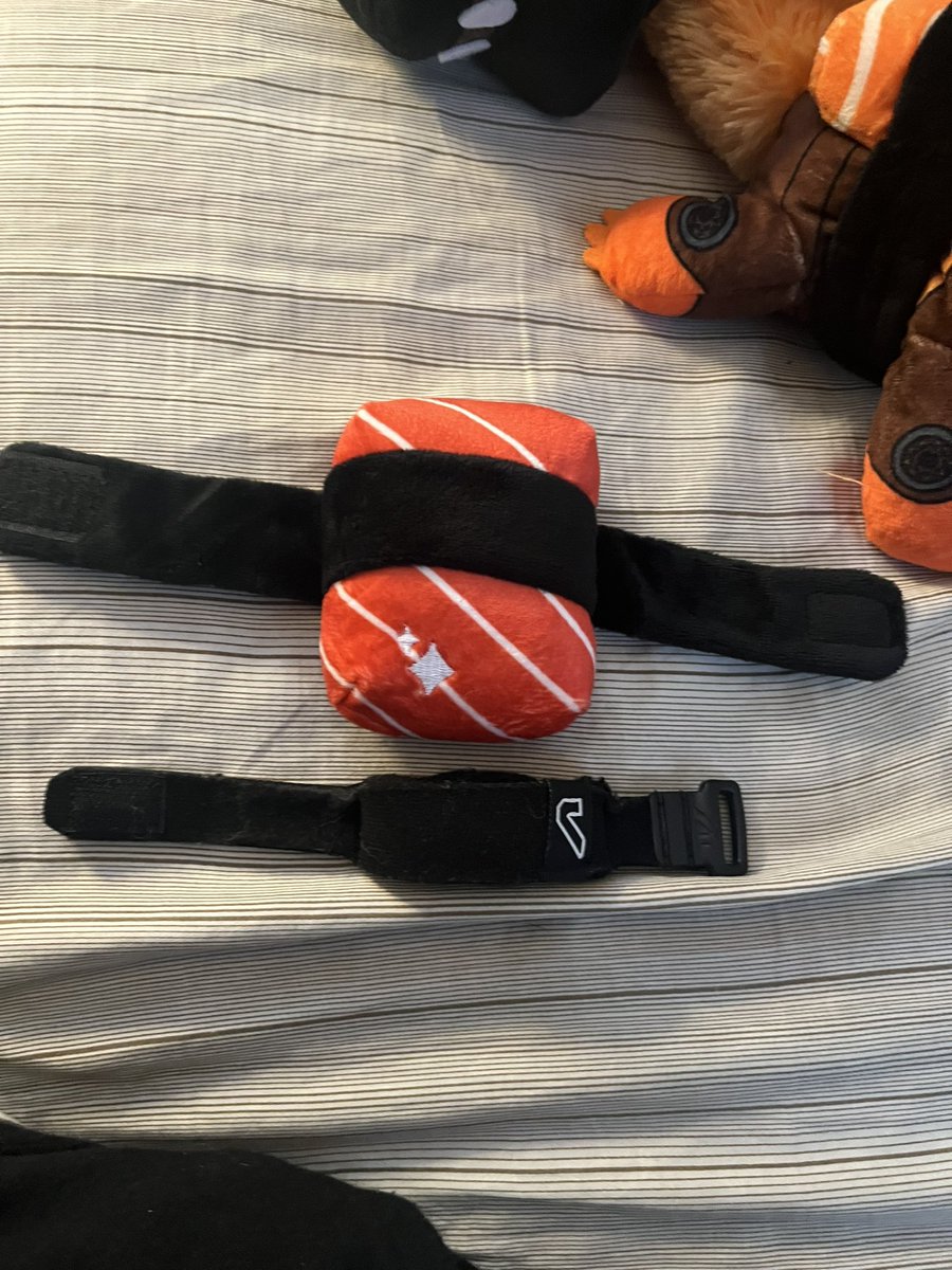 TatsuyaTheProto's tweet photo. The new sushi strap for the protobeans reminds me of my fretwrap lmfao

#bossmonsta #furry #protogen #protobean https://t.co/C8ro4tYNE3