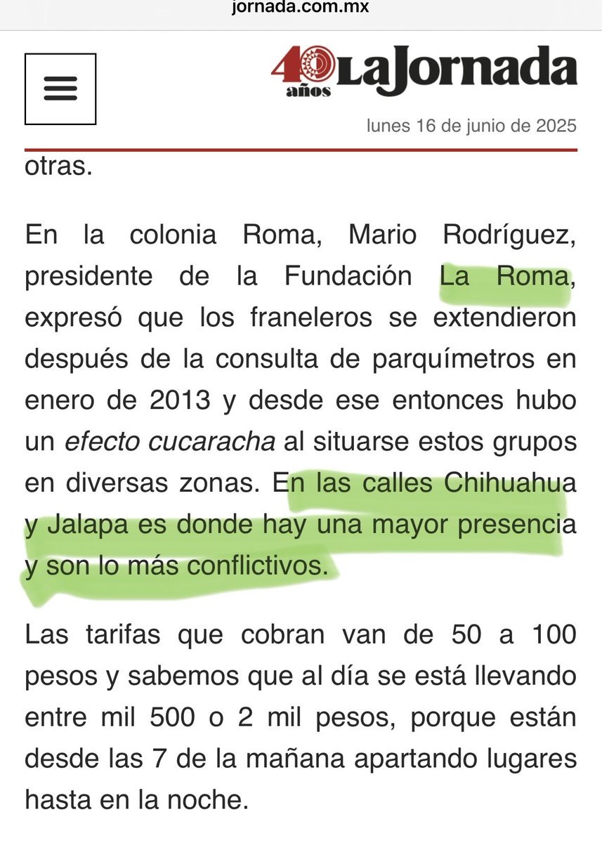 un_vecino's tweet photo. @AlcCuauhtemocMx Les pregunto nuevamente, los de Tonalá, Chihuahua y Jalapa en @LaRomaMex tienen algún tipo de permiso??? Parece ser toda una familia dominando esas calles https://t.co/SBYwCLWZMF