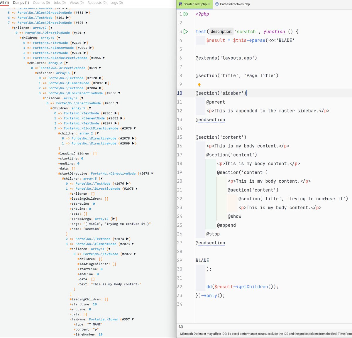 johnmkoster's tweet image. Little side project update - it now handles directives that can be paired in different ways in an elegant way 🥳