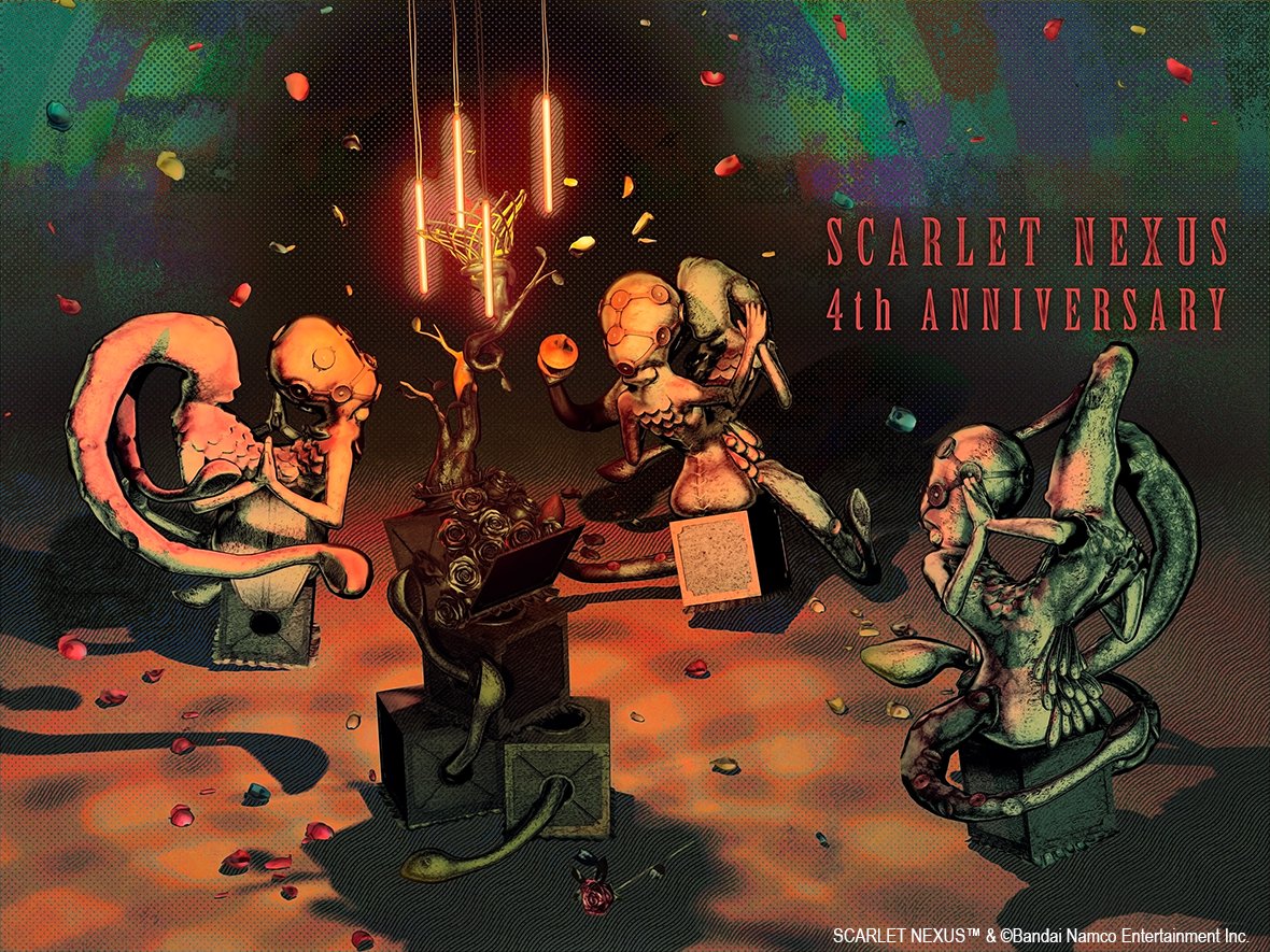 SCARLET NEXUS サイン入りポスター 公式｜SCARLET NEXUS (@SNX_RS) / Posts / X