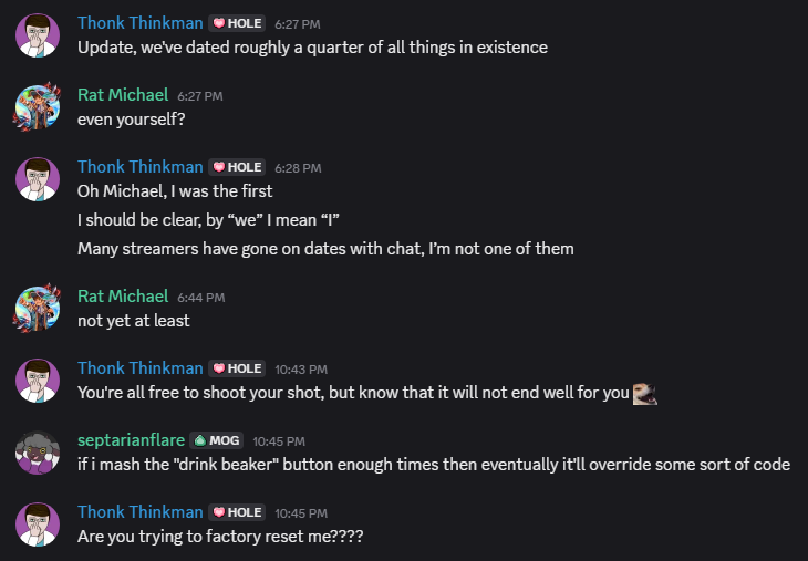 I fear I might've had just a bit too much game