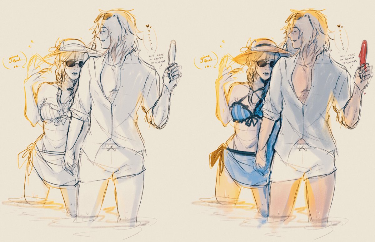 little doodle~ stay safe in that hot weather everyone 
#ニーア　#ニーアレプリカント　#NieR