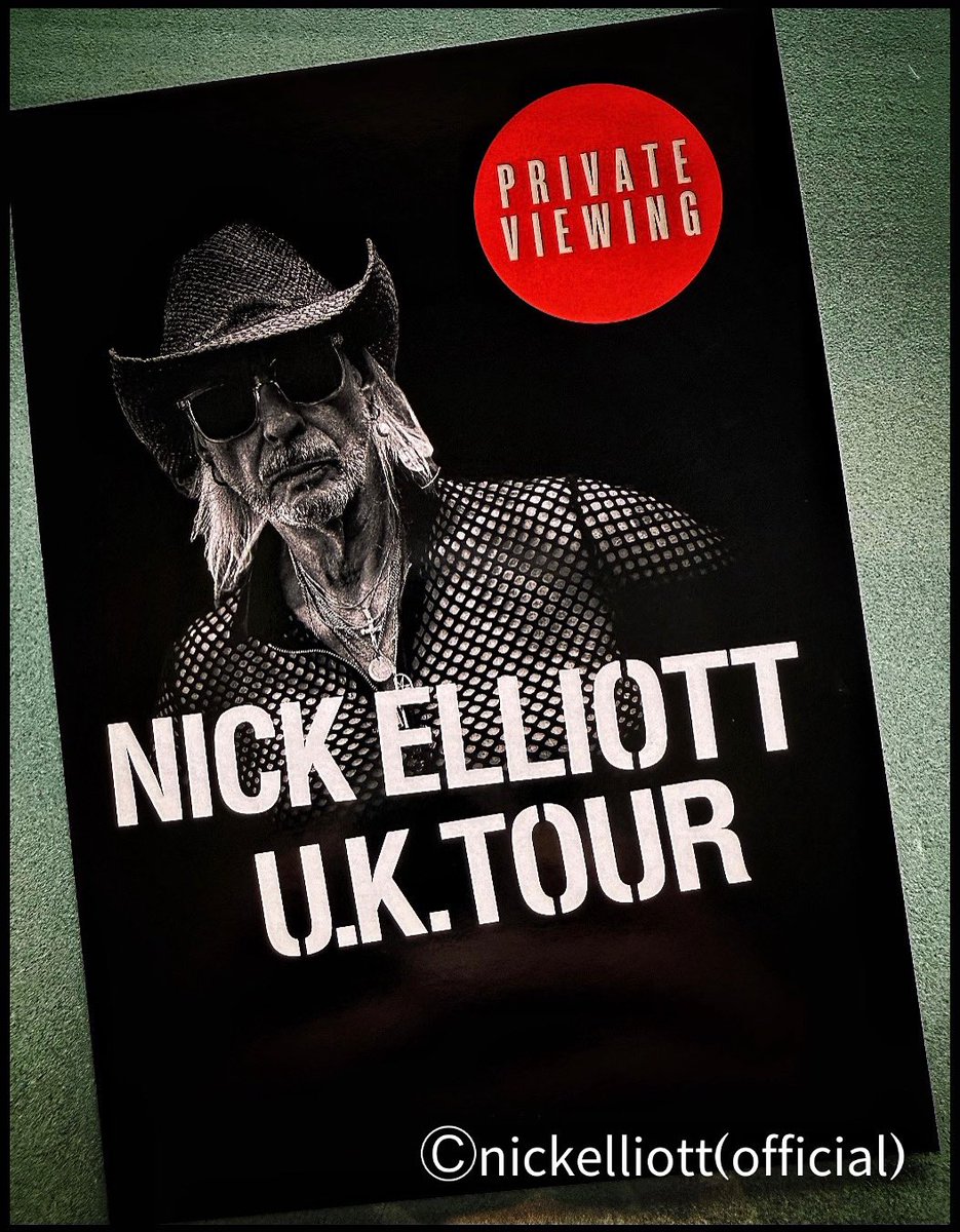 nickelliottinfo's tweet photo. Are you ready for this!?! 16.7.25
@nickelliottrock
@nickelliottinfo
@anniebrookes2
#areyoureadyforthis #privateviewing #art #photography #rockartphotography #thebest #rocklegends #sixteenthofjuly #fakenham #norfolk #nickelliottrock #nickelliottinfo #nickelliottrockartphotographer https://t.co/h27UylKHWS