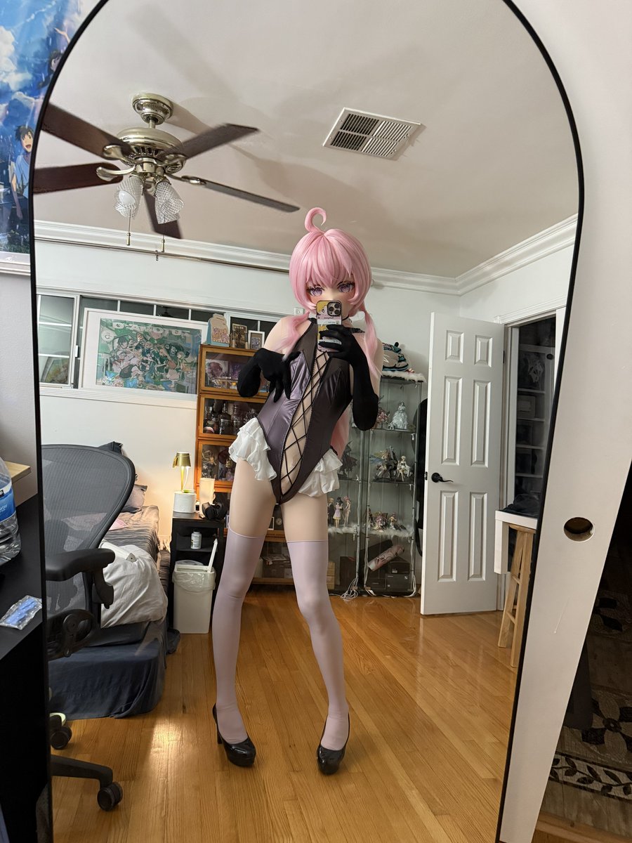 阿美利卡的秘制药剂好厉害～ 自拍都流💦
#kigurumi #着ぐるみ