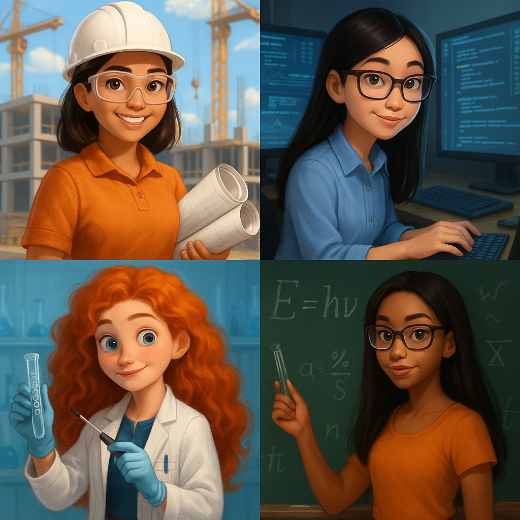 Día internacional de la mujer en la ingeniería 
Tarde pero feliz día