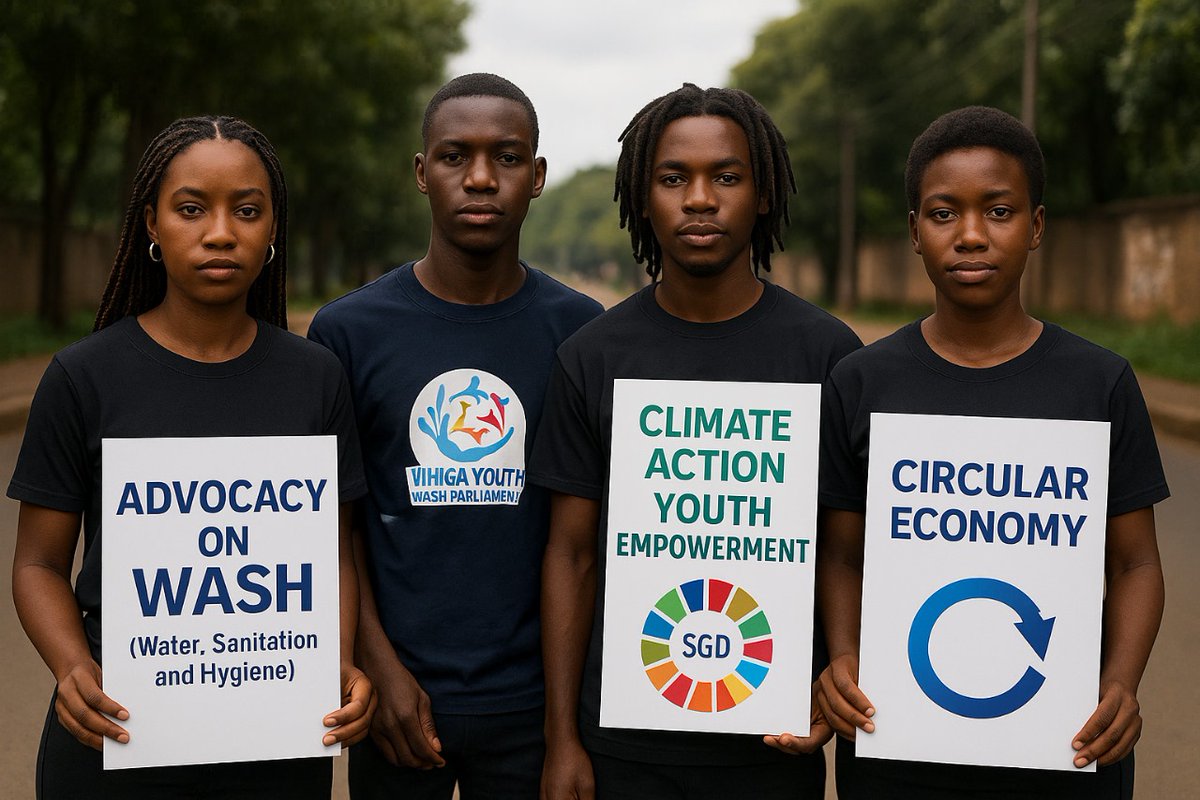 VIHIGA YOUTH WASH PARLIAMENT (@038_youth_wash) on Twitter photo Youth, it’s our time to lead!
From advocating for WASH, ending plastic pollution, pushing climate action, to driving the circular economy—we must be at the frontlines of change.
<a href="/038_Youth_Wash/">VIHIGA YOUTH WASH PARLIAMENT</a> is setting the pace.
#SDG6 #SDGs2030 #Youths4WASH
@YOUTH4SDGS_KE <a href="/JeffreyGidayi/">Jeffrey Gidayi</a> Youth, it’s our time to lead!
From advocating for WASH, ending plastic pollution, pushing climate action, to driving the circular economy—we must be at the frontlines of change.
<a href="/038_Youth_Wash/">VIHIGA YOUTH WASH PARLIAMENT</a> is setting the pace.
#SDG6 #SDGs2030 #Youths4WASH
@YOUTH4SDGS_KE <a href="/JeffreyGidayi/">Jeffrey Gidayi</a>