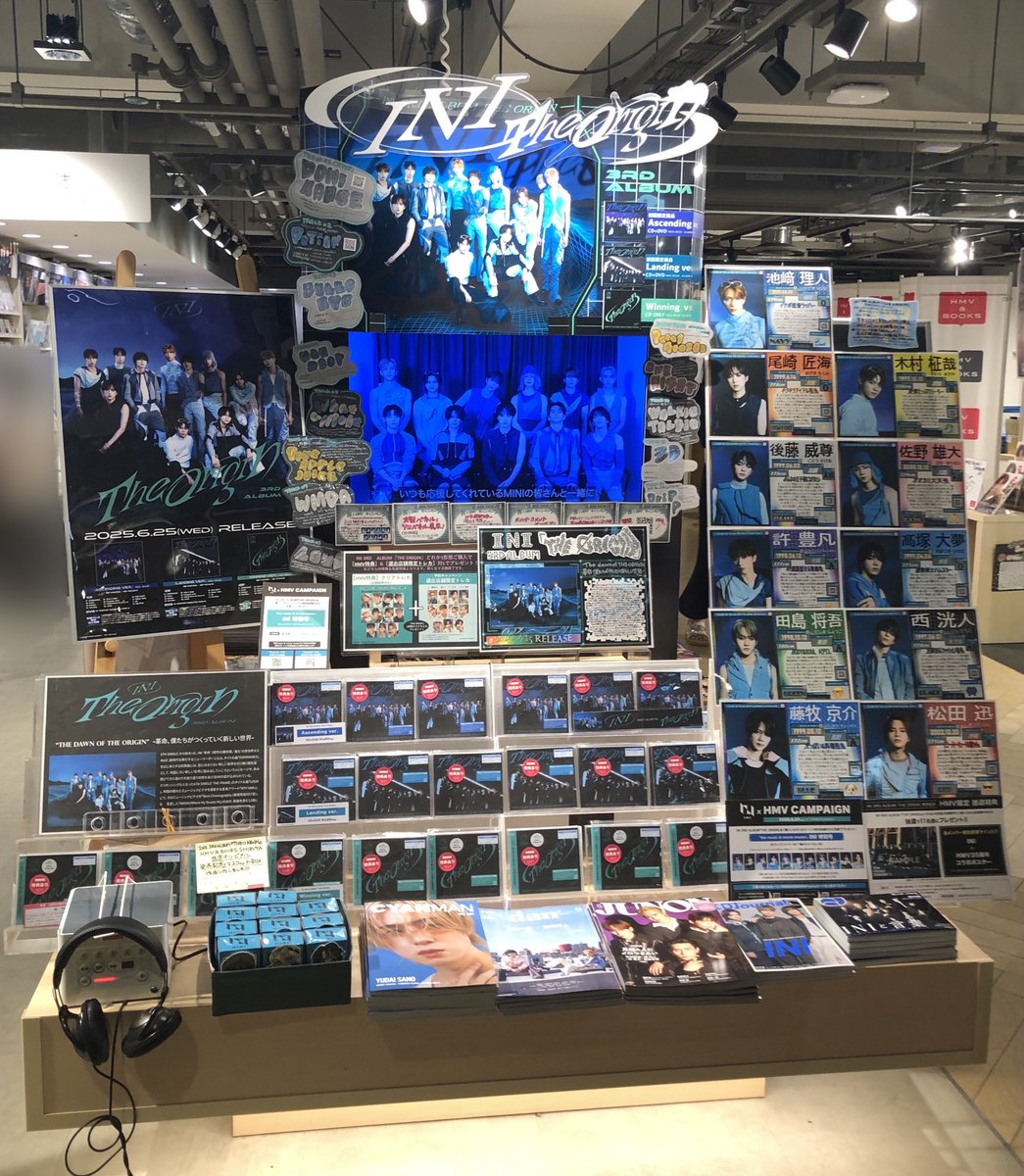 aoen REO サイン入りパネル M*o様 aoen REO HMV展示パネル サイン入り GANG PARADE