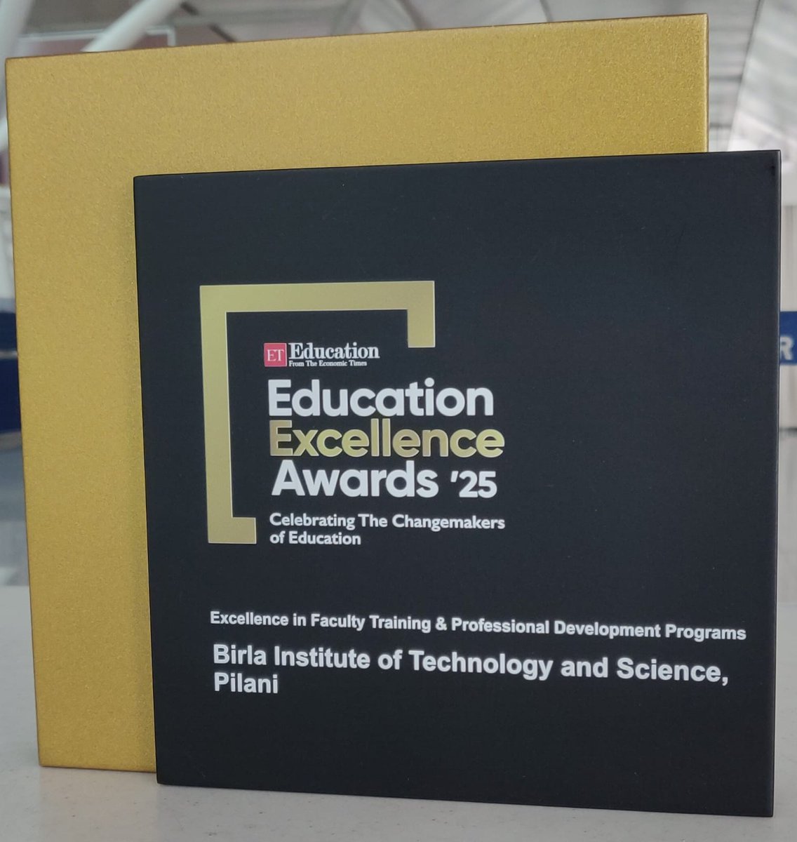 bitspilaniindia's tweet image. #BITSPilani is pleased to announce receiving the 2nd Edition of the #TechEDU India Awards 2025 under the category Outstanding Private Institute / Deemed-to-be University and &quot;Excellence in Faculty Training &amp;amp; Professional Development Programs (University-Wide). Dr. Shibani Khanra…