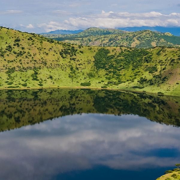 10 stunning crater lakes await! Discover Uganda's volcanic history. Plan your geological adventure now: queenelizabethnationalparkuganda.com #QueenElizabethNationalPark #QueenElizabethNationalParkuganda #queenelizabethnationalparklodges