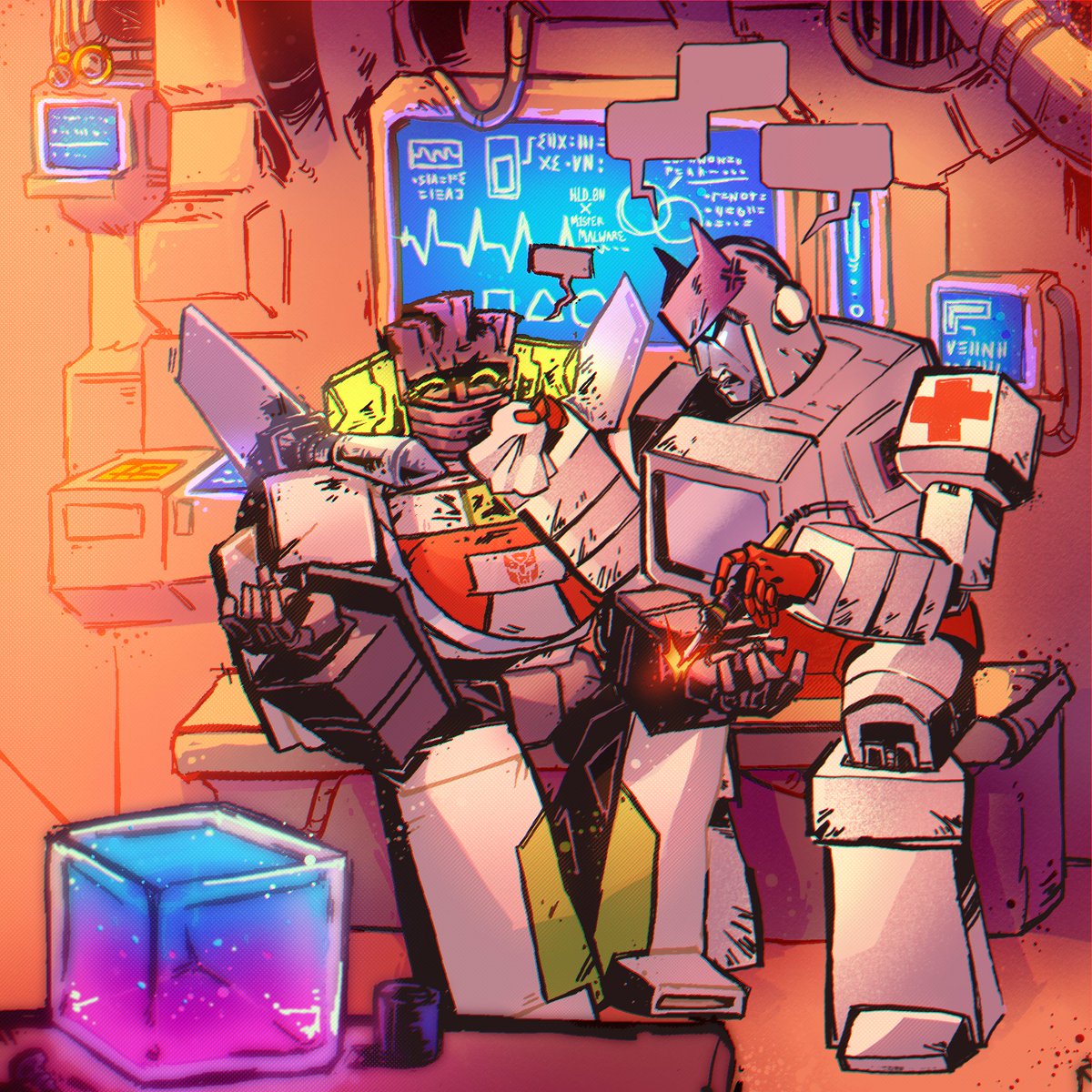 Mist3r_Malware's tweet image. Collab with @hld_0n :]!
#Transformers #Maccadam