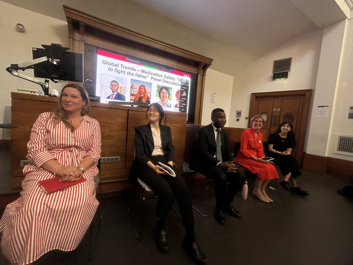 PharmAlliance (@phrmalliance) on Twitter photo Day 1 of #PAWeek25 ended with a Signature Session on global trends in #medicationsafety with a welcome from <a href="/School_Pharmacy/">UCL School of Pharmacy</a> Director Cate Whittlesea and Keynote from <a href="/ProfIAbubakar/">Ibrahim Abubakar</a> followed by a panelist of experts on substandard and falsified meds! Day 1 of #PAWeek25 ended with a Signature Session on global trends in #medicationsafety with a welcome from <a href="/School_Pharmacy/">UCL School of Pharmacy</a> Director Cate Whittlesea and Keynote from <a href="/ProfIAbubakar/">Ibrahim Abubakar</a> followed by a panelist of experts on substandard and falsified meds!