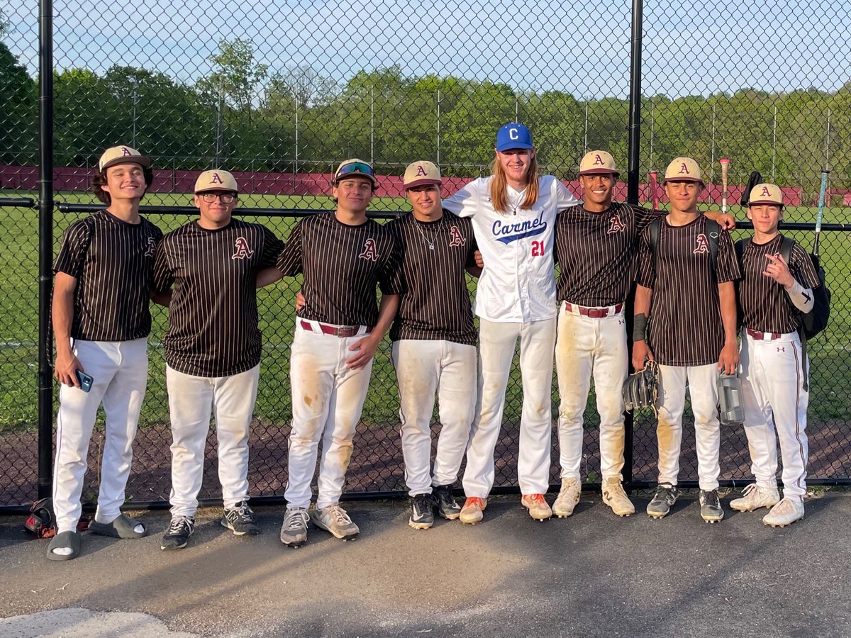 Reunited! Beekman Bombers Baseball. Different schools, always brothers
<a href="/aidansuarez2026/">Aidan Suarez</a> <a href="/TristanR_07/">Tristan Rivera</a> <a href="/Anderson_Clips1/">Christian Anderson</a> <a href="/CarmelBase/">Carmel Baseball</a> <a href="/AHS_Admiralsbse/">Arlington Baseball</a>