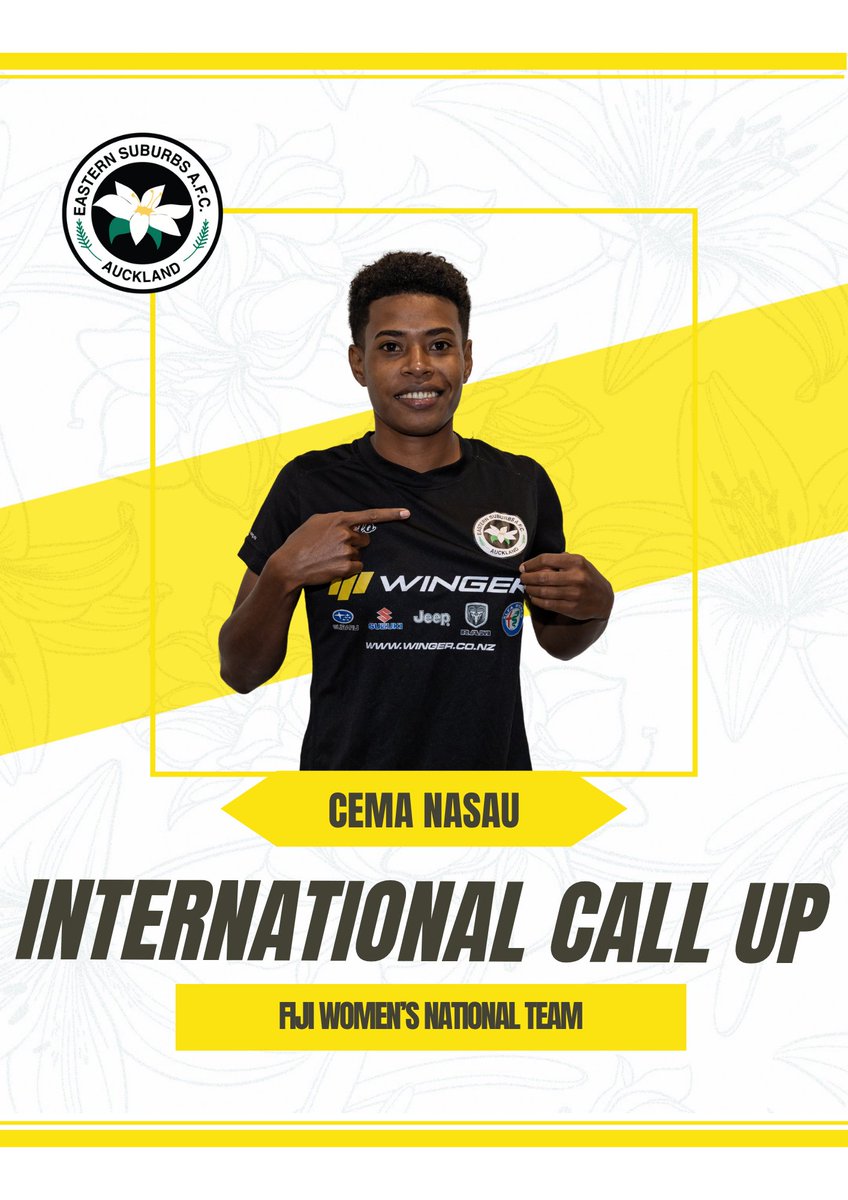 Lilywhites duo named in Fiji Kulas squad 🇫🇯

Forward Cema Nasau and Goalkeeper Ka'iulani Scott have been called into the Fiji Women's National Team squad for their upcoming OFC Nations Women's Cup! 🙌

Congrats Cema and Ka'iulani! 👏

#Lilywhites 🤍