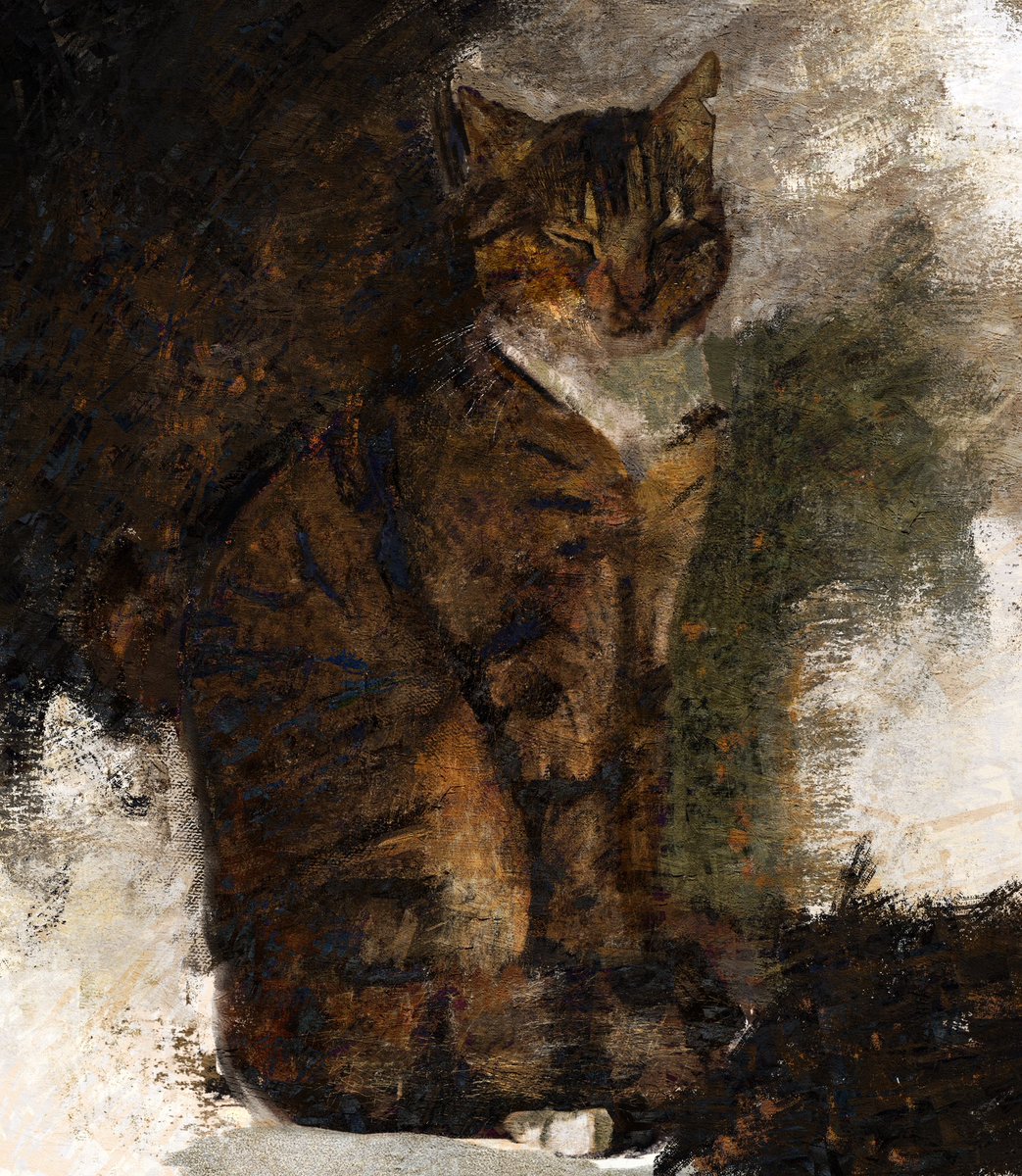 Neko ￼￼￼￼🎨🖌🤍

#procreate #digitalart #artistsontwitter #ethereal #cat #CatsOfTwitter #neko #猫 #イラスト #落書き