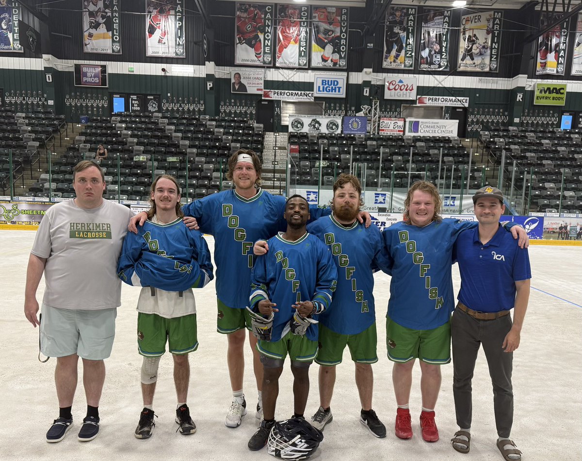 Clarke Pride Men's Lacrosse (@cupridemlax) on Twitter photo Several current players & staff are suiting up for the <a href="/iowadogfish/">Iowa Dogfish</a> again this summer in the box!
The Dogfish went 2-1 this weekend in Cedar Rapids!
#RollPride 🤝 #RollFish Several current players & staff are suiting up for the <a href="/iowadogfish/">Iowa Dogfish</a> again this summer in the box!
The Dogfish went 2-1 this weekend in Cedar Rapids!
#RollPride 🤝 #RollFish