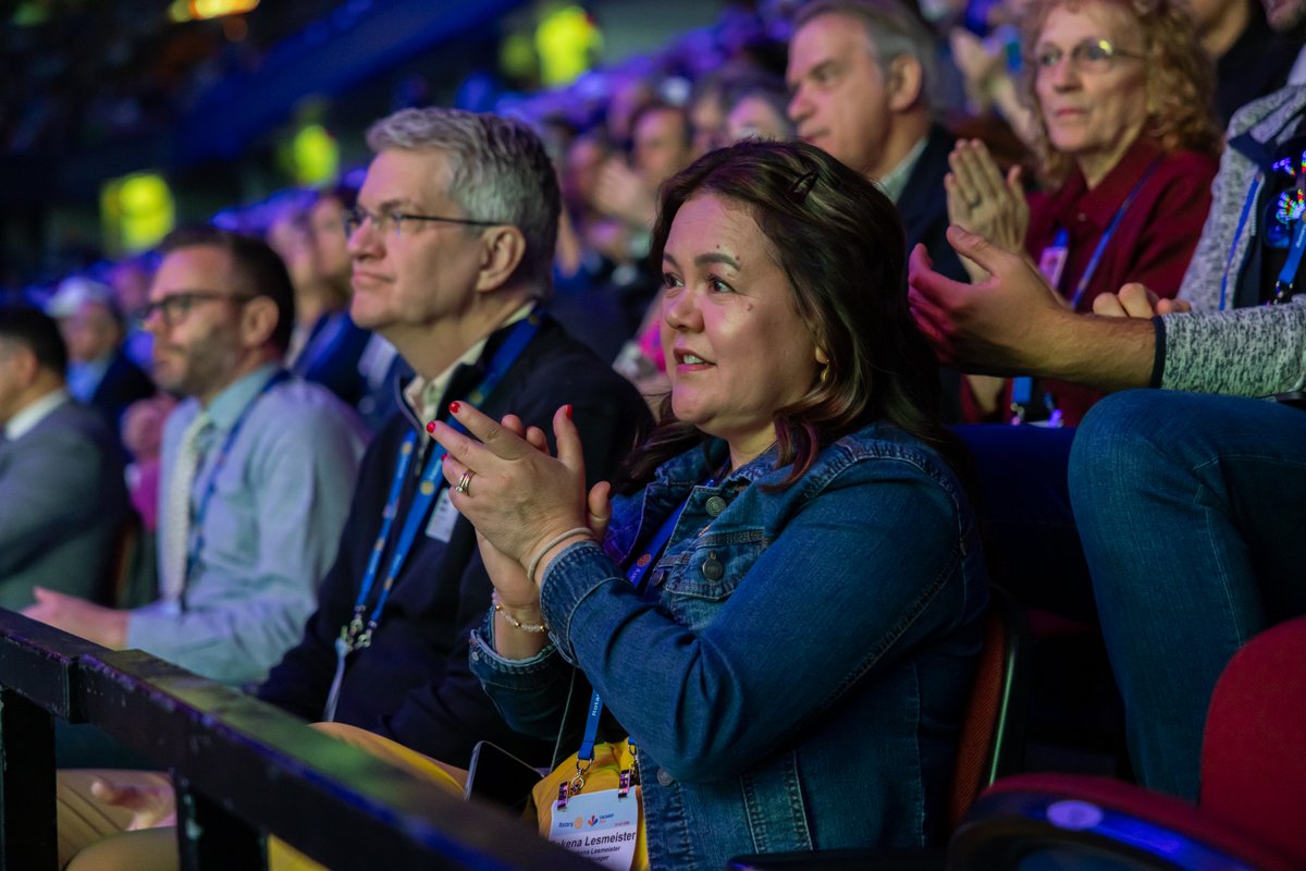 Rotary International tweet media