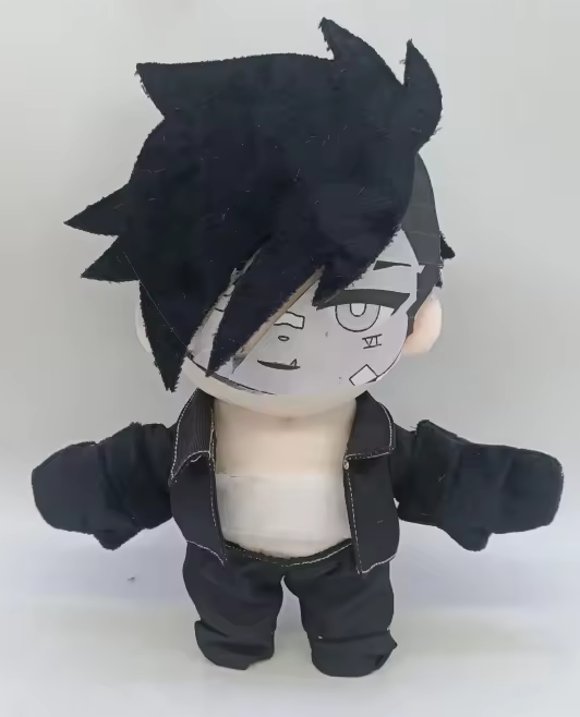 Vi's first pass from the new factory. Already leaps better than the previous, this is for me to approve her body pattern. I had a chuckle at her oven mitts and already made notes on making them more boxing glove shaped. 

#arcane #plush #vi #pitfightervi #violet #fraktyr