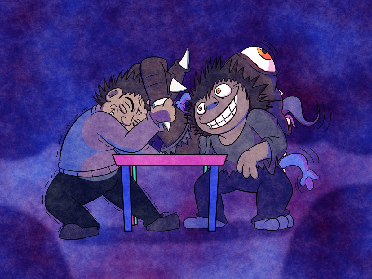 Raptina2's tweet image. Arm wrestling with your pals again Sam?