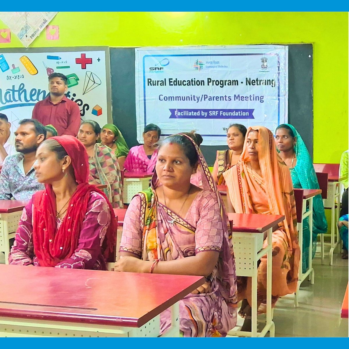 Under the Rural Education Program, SRF Foundation held 12 SMC formation meetings in Netrang, engaging 420+ parents and local leaders to strengthen community participation, improve student attendance, and foster shared responsibility in school development.
#SRFFoundation