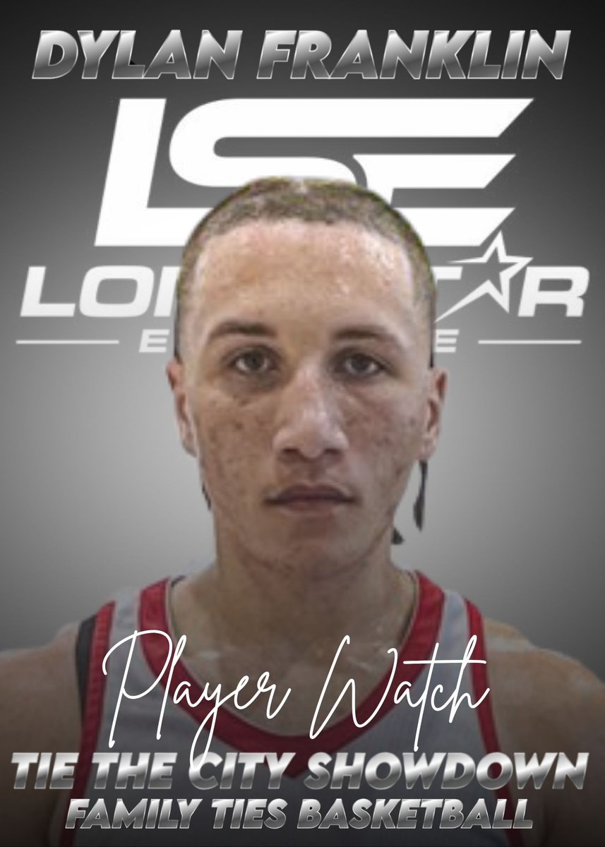 Family Ties Basketball (@familytiesbb) on Twitter photo Player Watch: We would like to welcome <a href="/LSEbball/">LONE STAR ELITE est.2015</a> 2027 Guard <a href="/dylansotuff21/">Dylan Franklin</a> to the "Tie the City Showdown". Player Watch: We would like to welcome <a href="/LSEbball/">LONE STAR ELITE est.2015</a> 2027 Guard <a href="/dylansotuff21/">Dylan Franklin</a> to the "Tie the City Showdown".